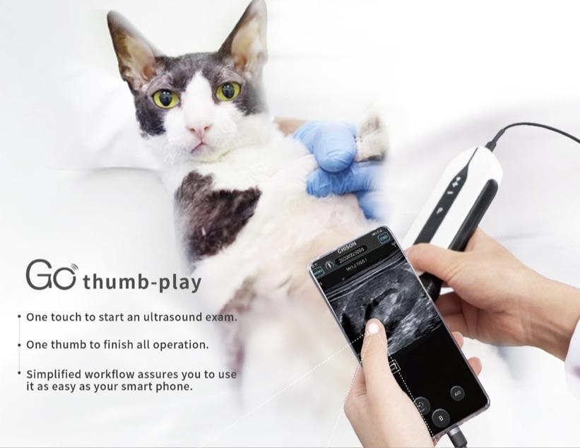 Chison SonoEye VET Handheld Mobile Phone Ultrasound | Veterinary Ultrasounds